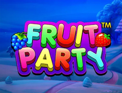 Pantalla principal de la tragamonedas Fruit Party con frutas brillantes