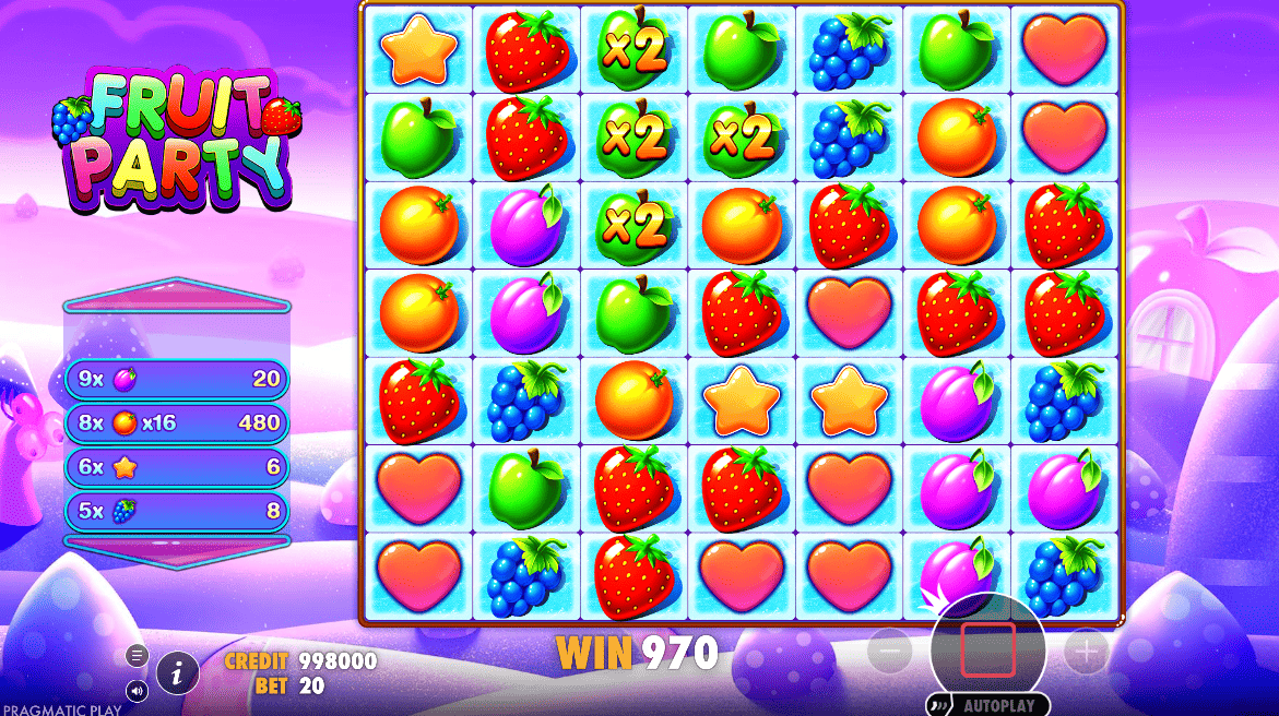 Fruit Party Pragmatic Play Juego con frutas