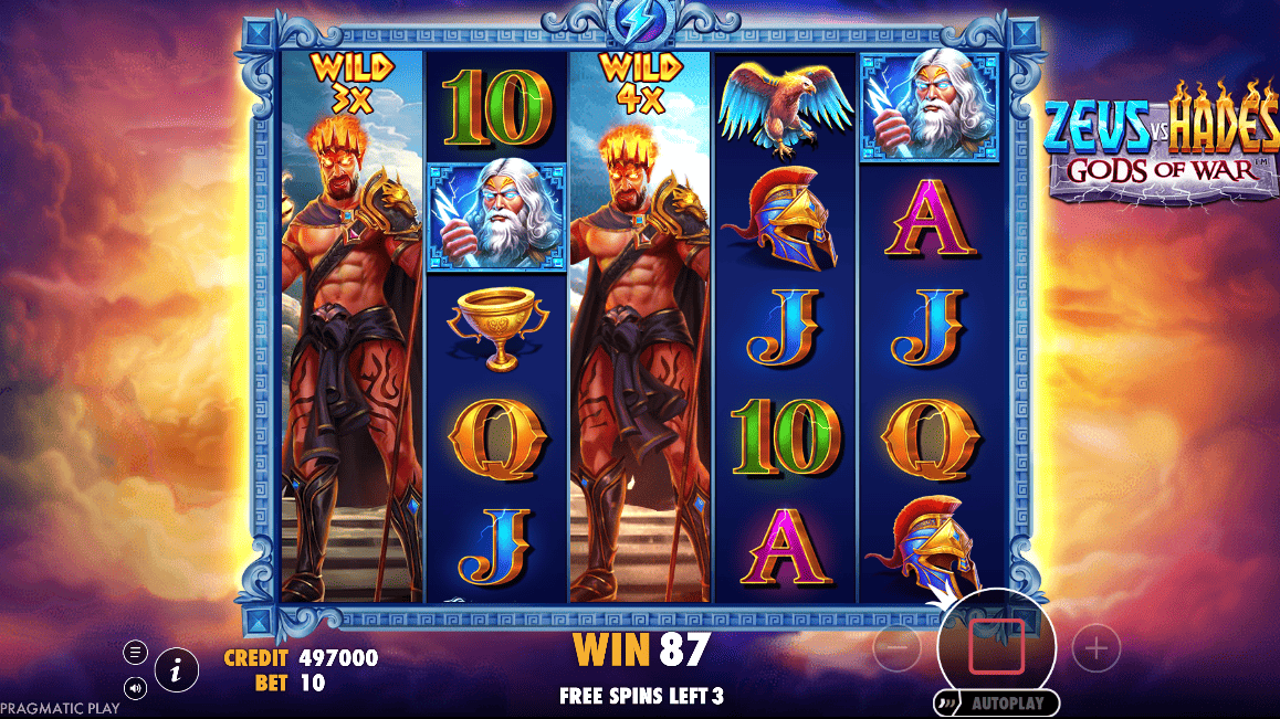 Pragmatic Play Zeus vs Hades Gestión de Modos